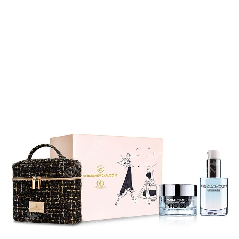 Germaine de Capuccini Deep Moisturising Routine 60+ ZESTAW Serum nawilżająco-wypełniające 30 ml + Krem intensywnie odżywczy dla skóry bardzo suchej 50 ml