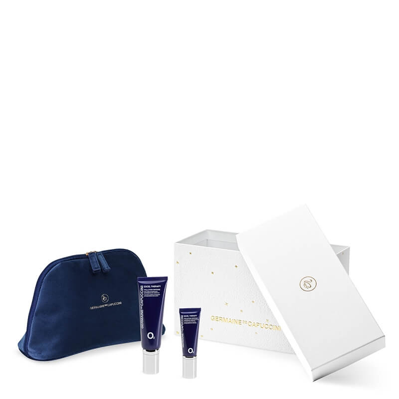 Germaine de Capuccini ET O2 Cityproof 2 ZESTAW Krem kontur oczu 15 ml + Emulsja ochronna przed zanieczyszczeniami 50 ml