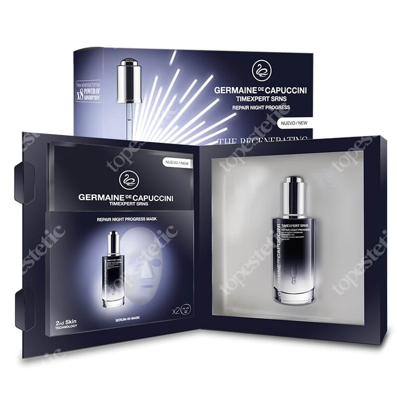 Germaine de Capuccini Timexpert Set ZESTAW Serum przeciwstarzeniowe 50 ml + Maseczka 2 szt