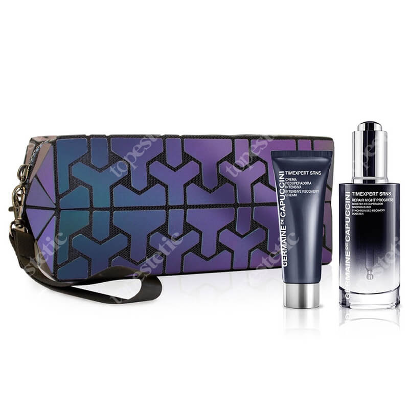 Germaine de Capuccini TX SRNS Iridenscent Beauty Purse ZESTAW Krem regenerujący 50 ml + Serum regenerujące 50 ml
