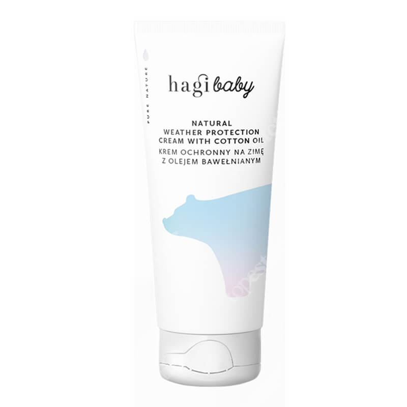 Hagi Krem Ochronny Krem na zimę z olejem bawełnianym 50 ml