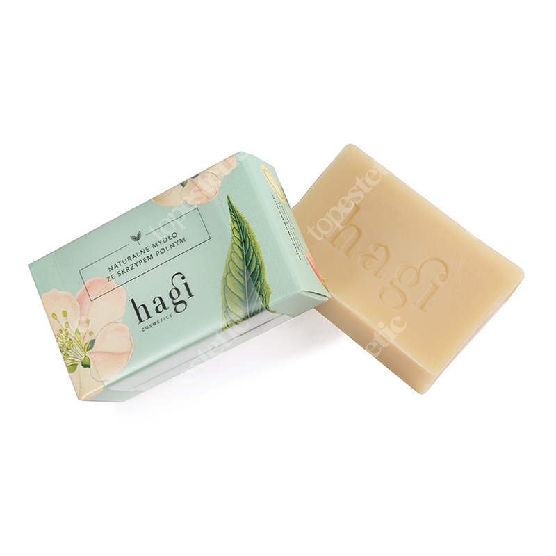 Hagi Naturalne Mydło Ze Skrzypem Polnym Mydło do skóry naczynkowej i trądzikowej 100 g
