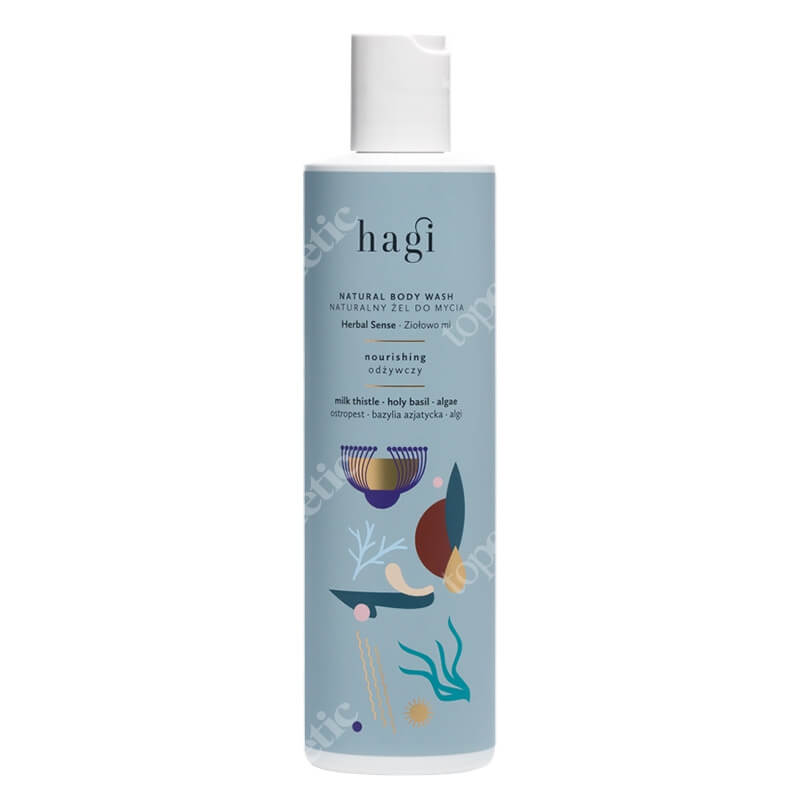 Hagi Naturalny Żel Do Mycia Ziołowo Mi Odżywczy żel pod prysznic 300 ml