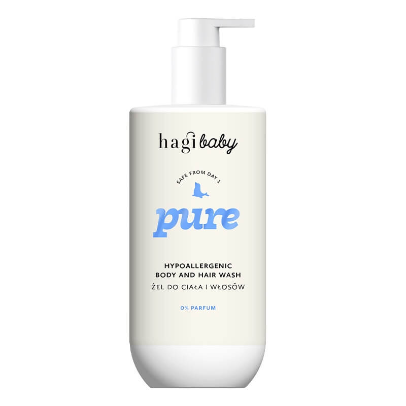 Hagi Pure Hypoallergenic Body and Hair Wash Żel do mycia ciała i włosów 300 ml