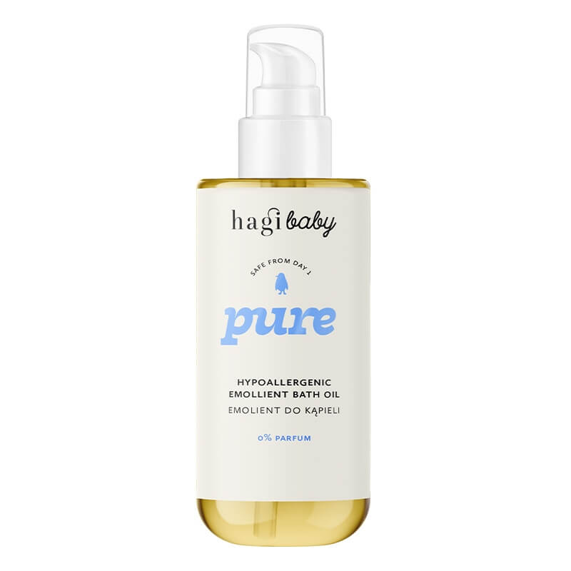 Hagi Pure Hypoallergenic Emollient Bath Oil Emolient do kąpieli 200 ml
