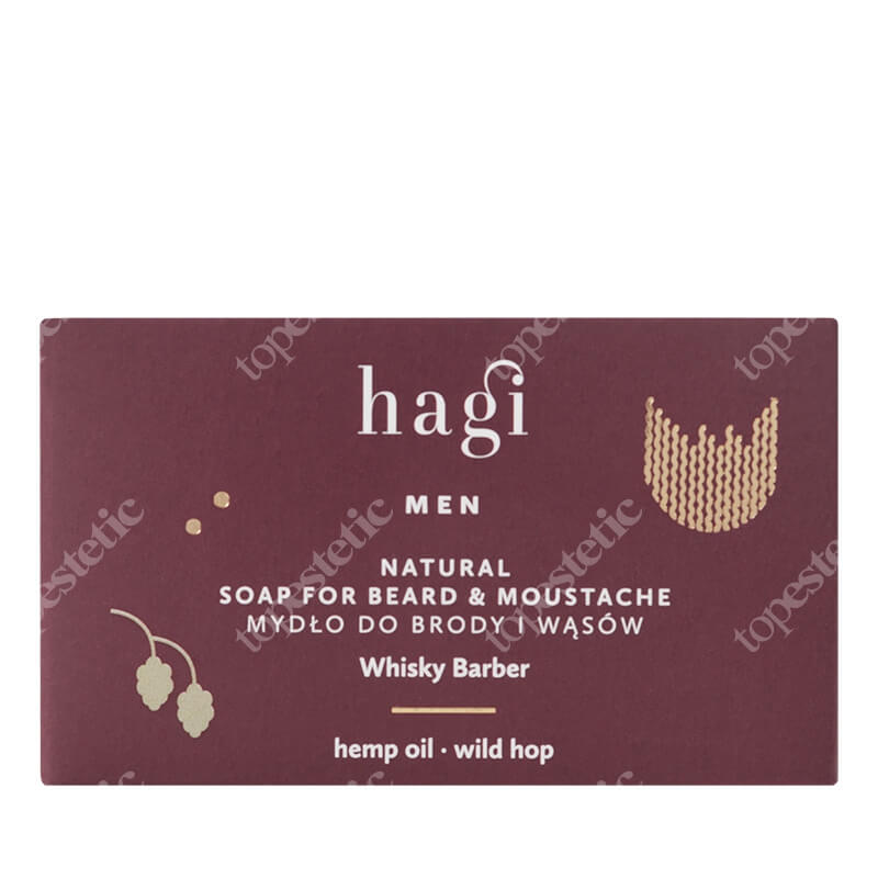 Hagi Whisky Barber Mydło Mydło do brody i wąsów 100 g