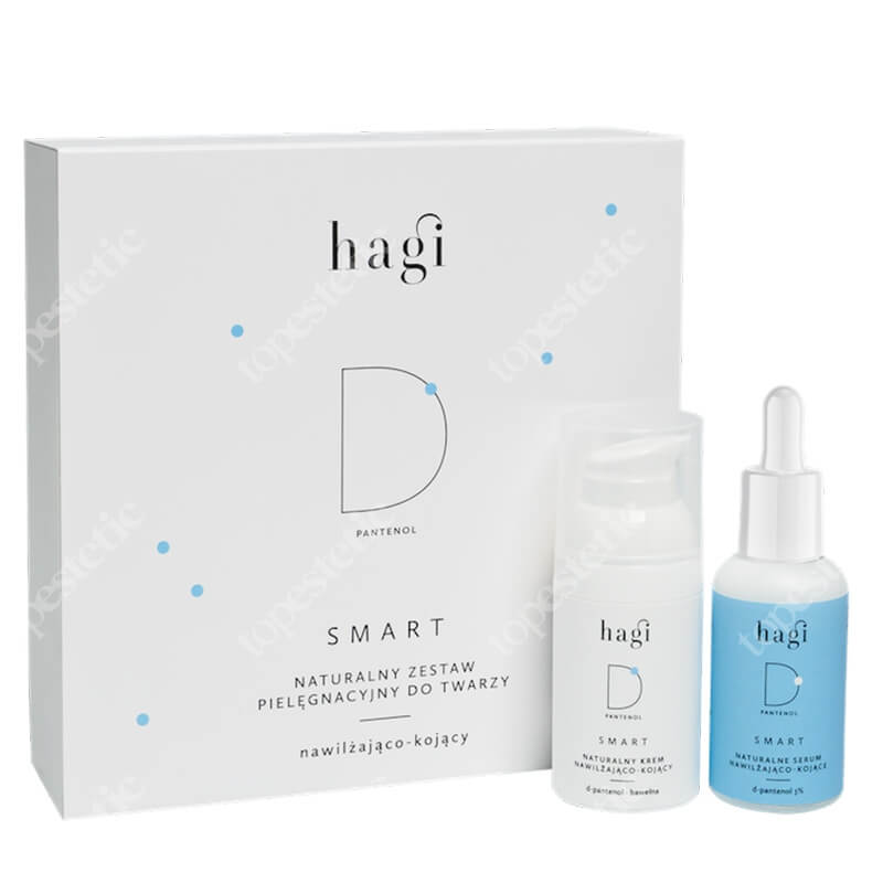 Hagi Zestaw Nawilżający SMART D ZESTAW Serum do skóry suchej i odwodnionej 30 ml + Intensywnie nawilża i koi 30 ml
