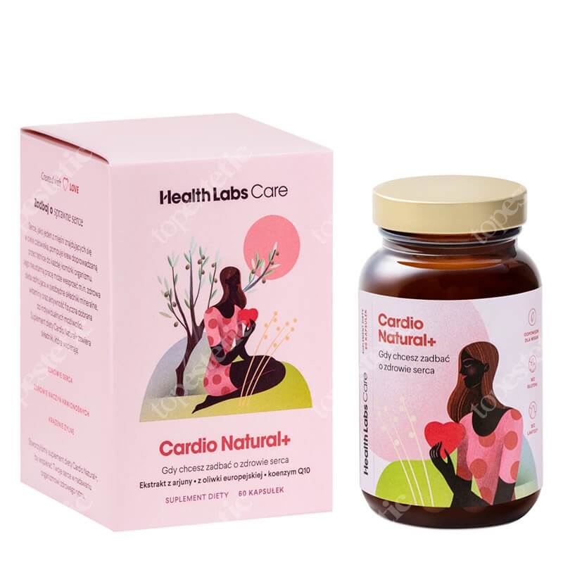 Health Labs Care Cardio Natural+ Z arjuną i koenzymem Q10 60 kaps