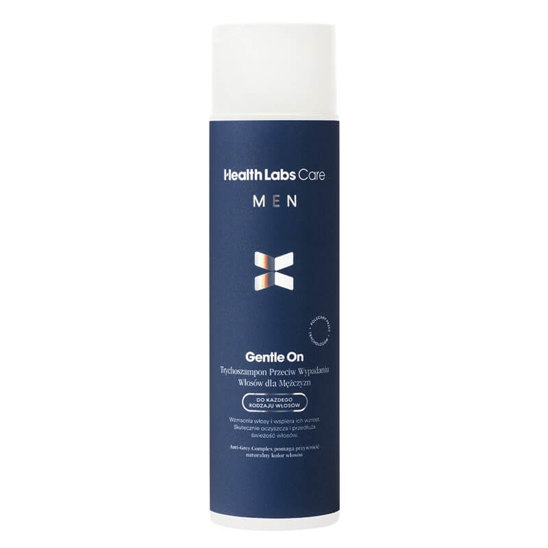 Health Labs Care Gentle On Trychoszampon przeciw wypadaniu włosów dla mężczyzn 250 ml