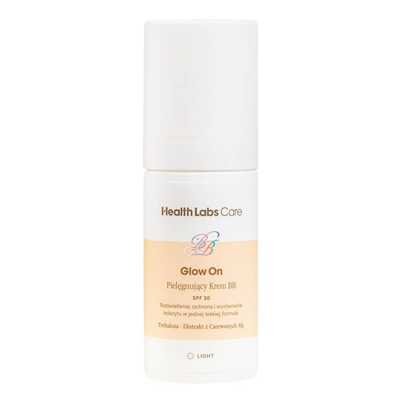 Health Labs Care Glow On BB Cream Pielęgnacyjny krem BB SPF 30 (kolor Light) 30 ml