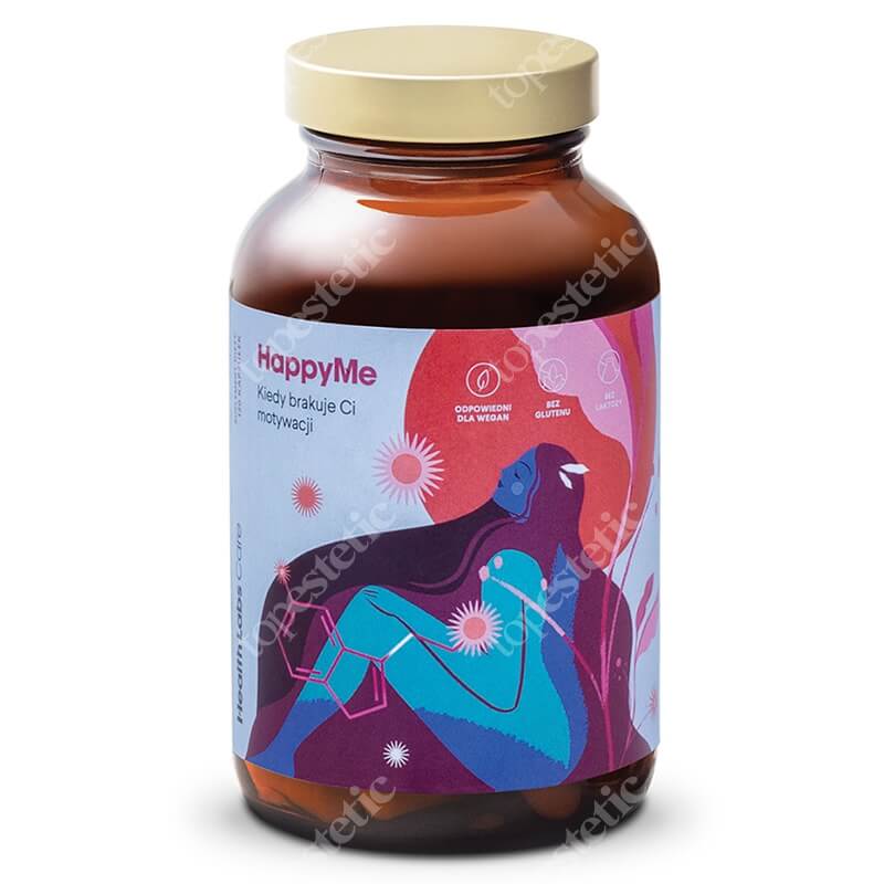 Health Labs Care HappyMe Bogata kompozycja z adaptogenami na samopoczucie 120 kaps.