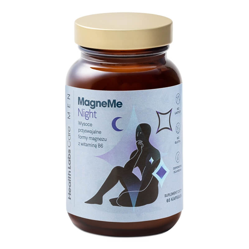 Health Labs Care MagneMe Men Night Magnez z witaminą B6 dla mężczyzn