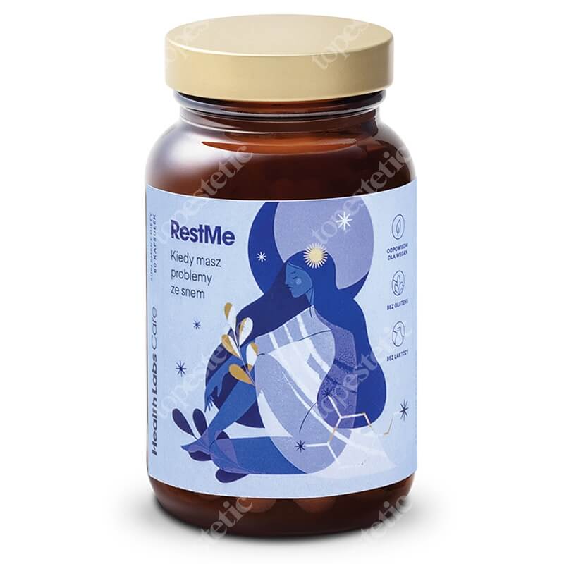Health Labs Care RestMe Formuła z melatoniną na sen 60 kaps.