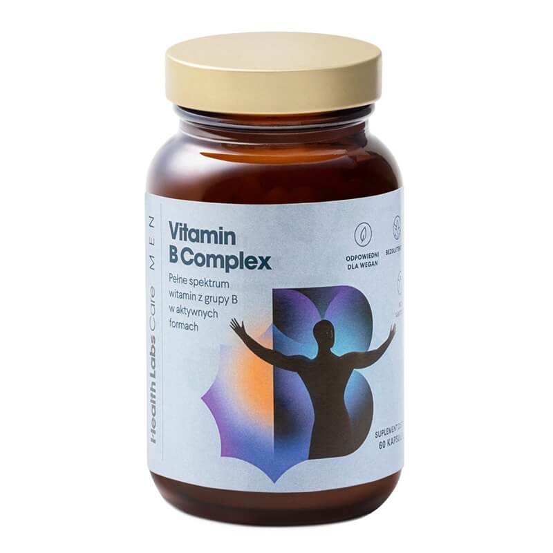 Health Labs Care Vitamin B Complex Men Kompleks witamin z grupy B dla mężczyzn 60 kaps