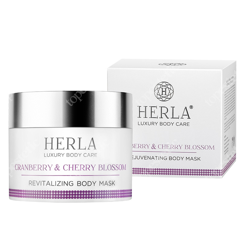 Herla Cranberry and Cherry Blossom Body Mask Żurawina i kwiat wiśni - maska do ciała 200 ml