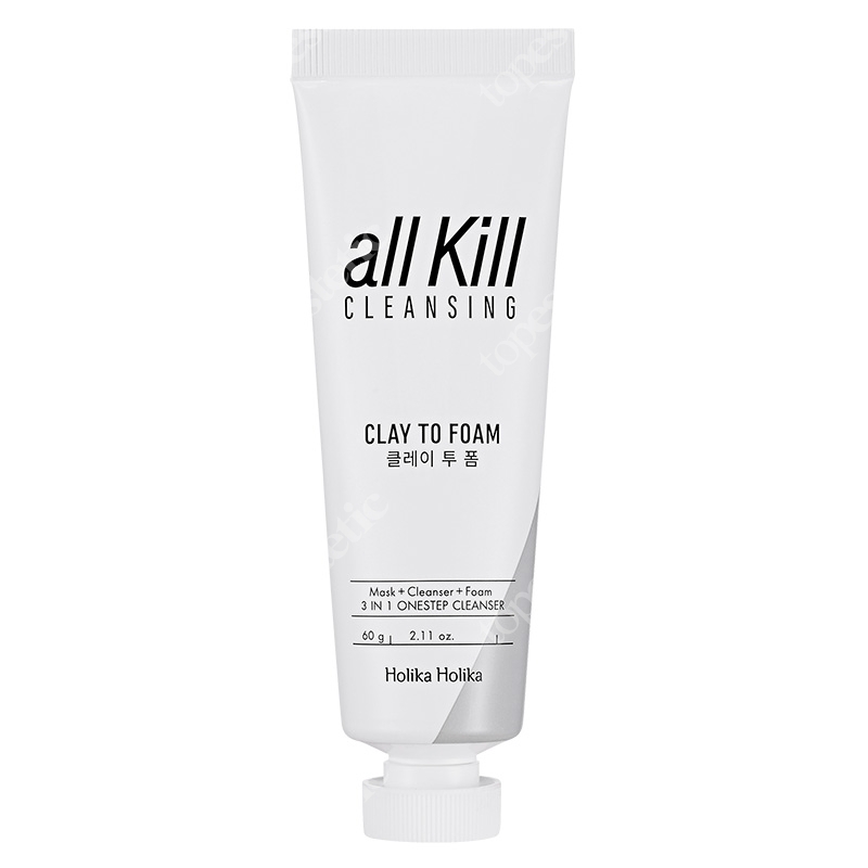 Holika Holika All Kill Clay To Foam Gęsta maseczka oczyszczająca 60 ml