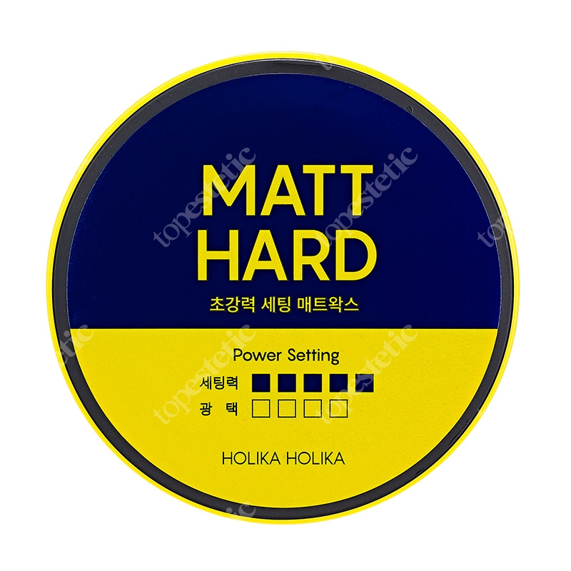 Holika Holika Biotin Style Care Ultra Holding Matt Wax Matowy wosk do stylizacji włosów z biotyną 80 ml