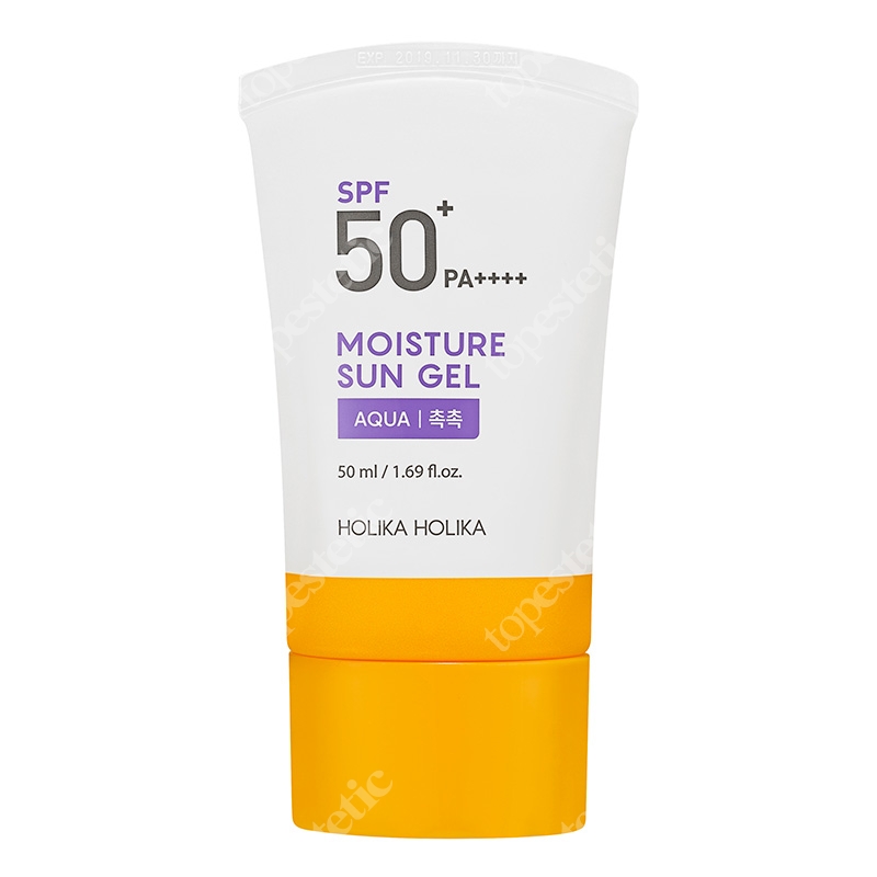 Holika Holika Moisture Sun Gel SPF PA++++ Żel przeciwsłoneczny z wysokim filtrem UV 50 ml