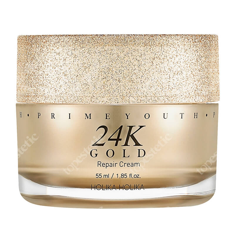 Holika Holika Prime Youth 24K Gold Repair Intensywnie regenerujący krem liftingujący z drobinkami złota 55 ml