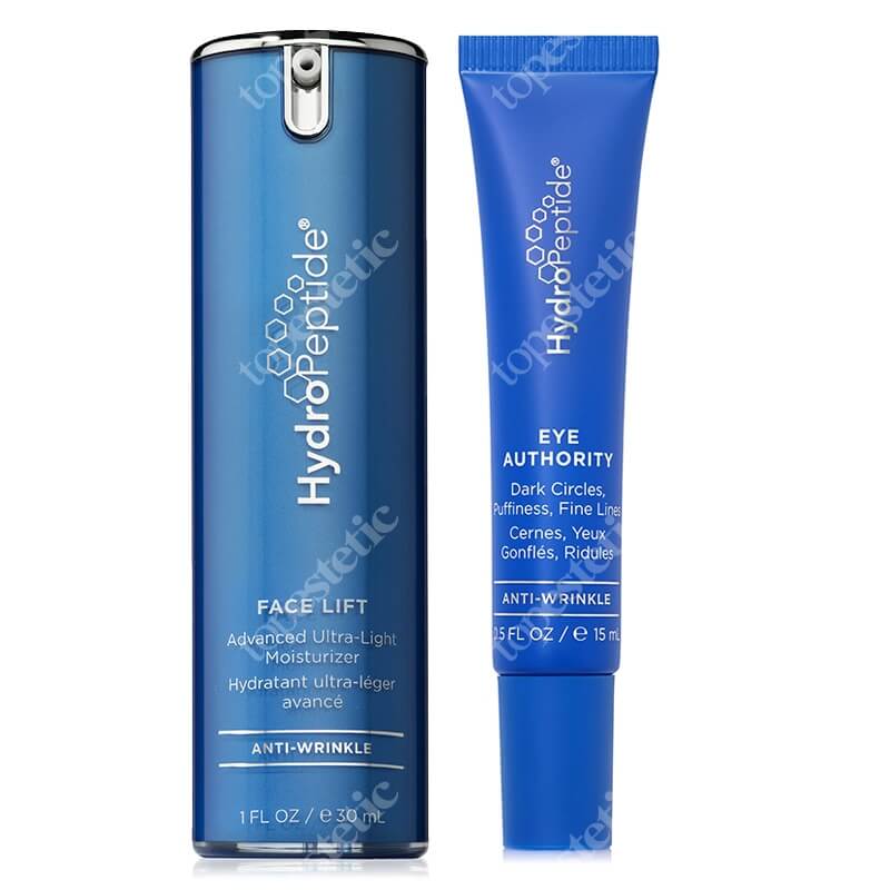 Hydropeptide Face Lift Moisturizer + Eye Authority Eye Cream ZESTAW Krem nawilżający 30 ml + Krem pod oczy 15 ml