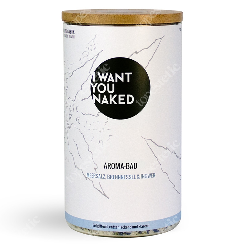 I want you naked Aroma Bath Stinging Nettles and Ginger Aromatyczna kąpiel - pokrzywa i imbir 620 g