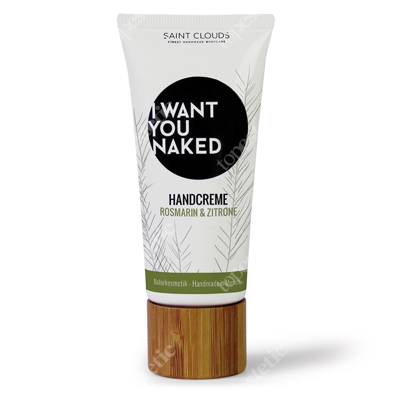 I want you naked Handcreme Rosmary and Lemon Krem do rąk - rozmaryn i cytryna 60 ml
