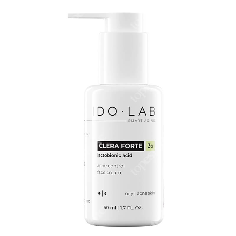 Ido Lab Clera Forte Acne Control Face Cream Krem naprawczy dla cery tłustej i trądzikowej 50 ml