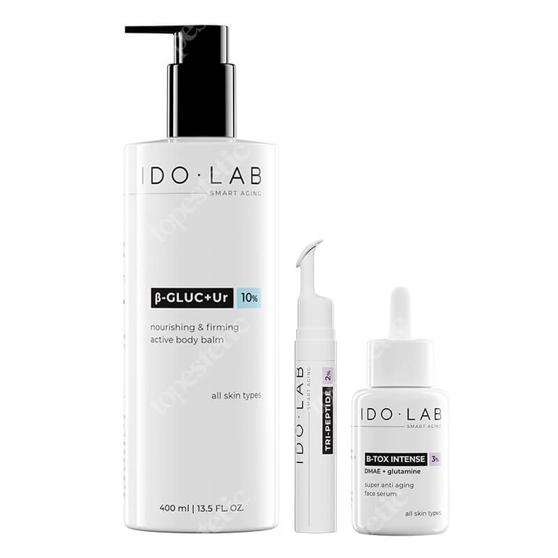 Ido Lab Favorite Set ZESTAW Balsam do ciała 400 ml + Krem pod oczy 15 ml + Serum 30 ml