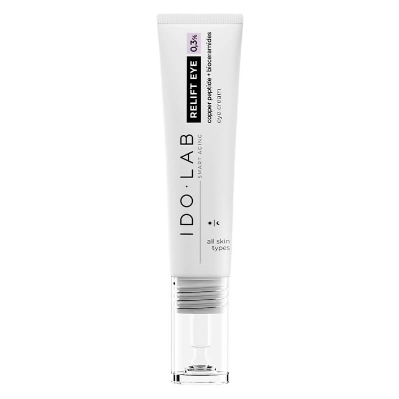 Ido Lab RELIFT Eye Cream Rewitalizujący krem pod oczy z peptydem miedziowym 0.3% 15 ml