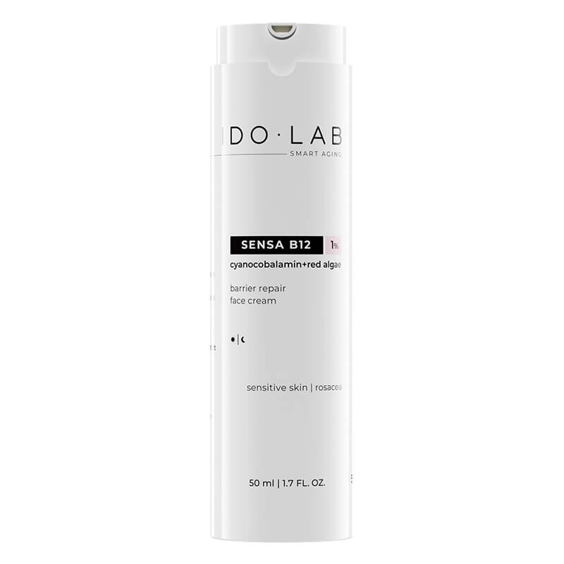 Ido Lab Sensa B12 Barrier Repair Face Cream Krem naprawczo-regeneracyjny dla cery wrażliwej 50 ml
