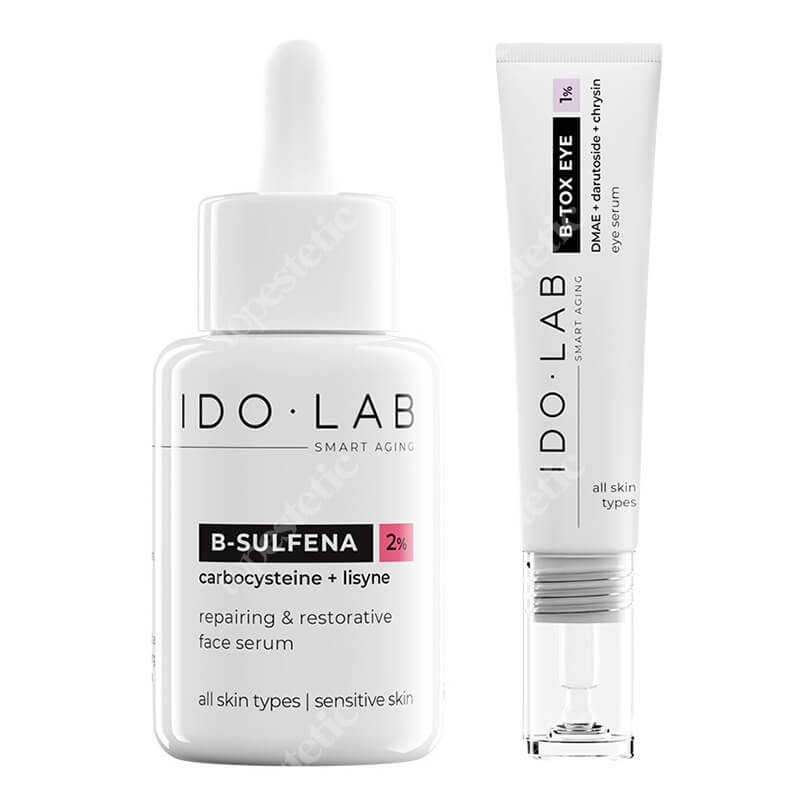 Ido Lab Serum Set ZESTAW Serum regenerująco - naprawcze 30 ml + Serum pod oczy 15 ml