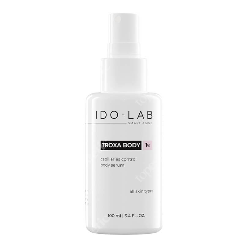 Ido Lab TROXA Body Capillaries Control Body Serum Przeciwobrzękowe i redukujące widoczność naczynek serum do ciała 100 ml