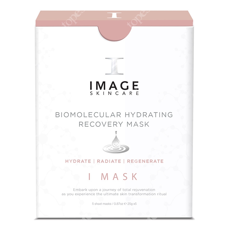 Image Skincare Biomolecular Hydrating Recovery Mask Nawilżająca biomolekularna maska z hydrożelem 5x17 g