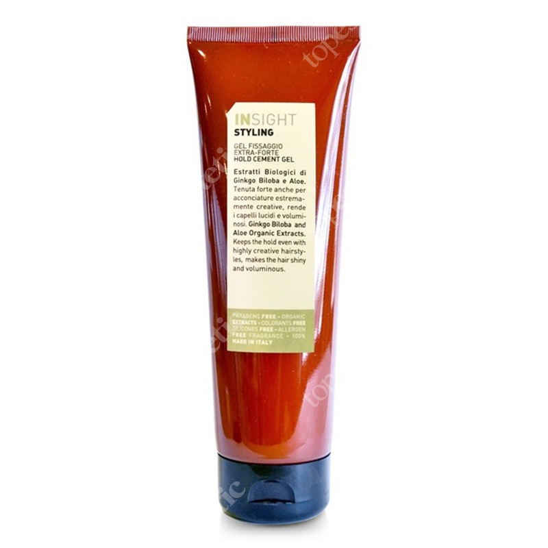 InSight Styling Hold Cement Gel Bardzo mocny żel do stylizacji włosów 250 ml