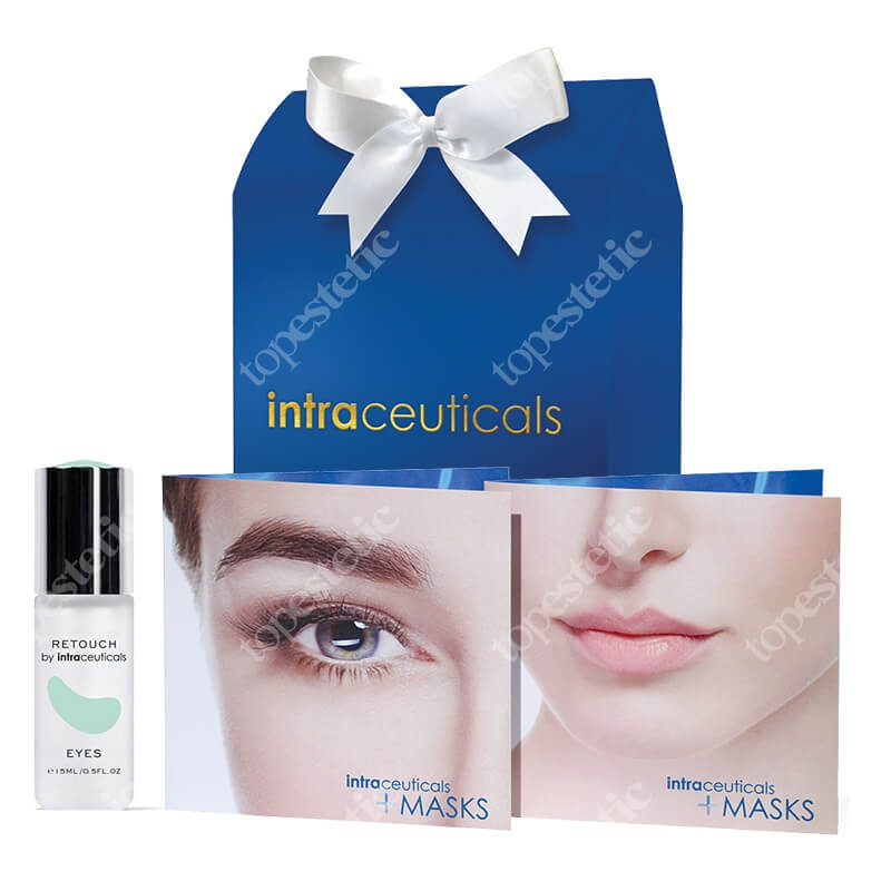 Intraceuticals Niezbędne Dla Oczu 2019 ZESTAW Serum na okolice oczu 15ml + Maska pod oczy 1 szt. + Maska na usta 1 szt.