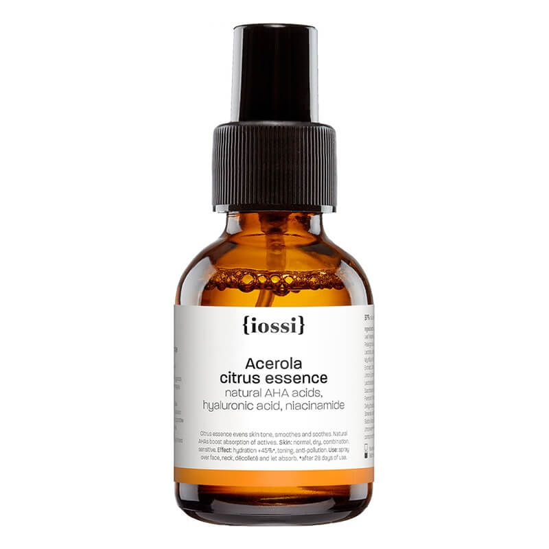Iossi Acerola Cytrusowa esencja z kwasami AHA, kwasem hialuronowym i niacynamidem 50 ml