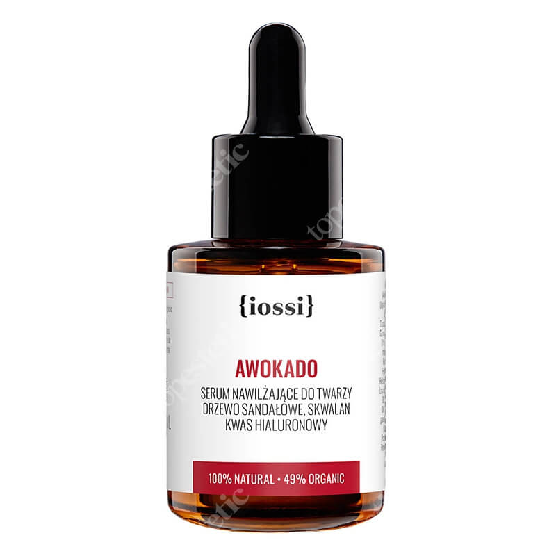 Iossi Awokado Serum nawilżająco wygładzające z kwasem hialuronowym 30 ml