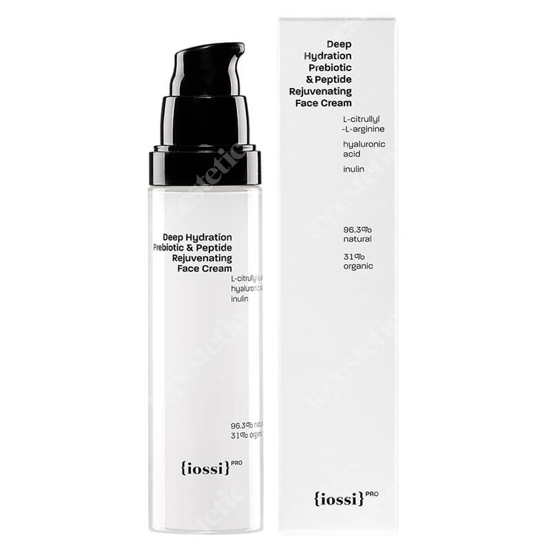 Iossi Deep Hydration Prebiotic and Peptide Face Cream Nawilżający krem do twarzy z naturalnym peptydem z czerwonej algi 50 ml