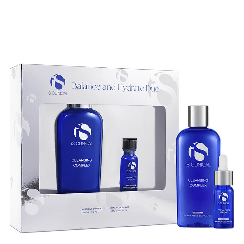 iS Clinical Balance and Hydrate Duo ZESTAW Żel oczyszczający 180 ml + Serum nawilżające 15 ml