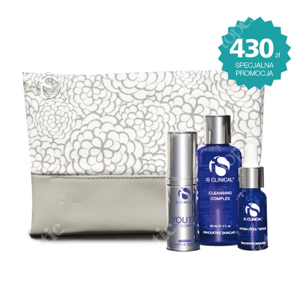 iS Clinical iS Clinical Youth Eye Complex + Cleansing Complex + Hydra-Cool Serum Zestaw promocyjny wiosenna odnowa 15 g + 60 ml + 15 ml