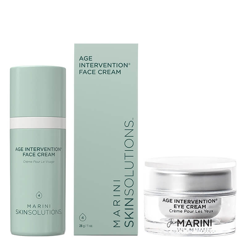 Jan Marini Codzienna Pielęgnacja Przeciwstarzeniowa ZESTAW Przeciwstarzeniowy krem do twarzy 28 g + Przeciwzmarszczkowy krem pod oczy 14 g