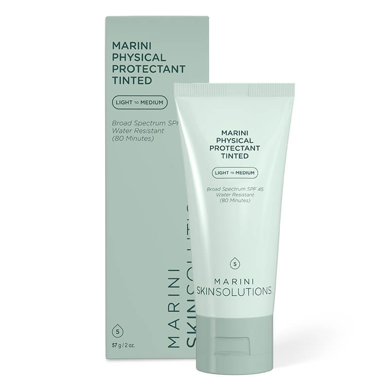 Jan Marini Marini Physical Protectant Tinted SPF 45 Light To Medium Krem ochronny koloryzujący (kolor średni) 57 g