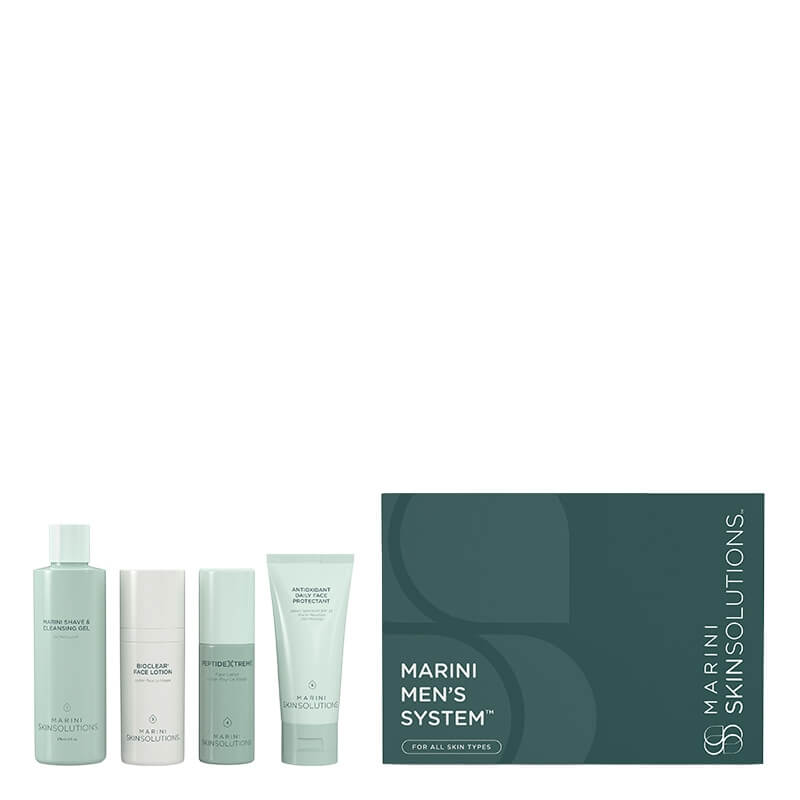 Jan Marini Men's System™ ZESTAW dla mężczyzn. Żel 178 ml + Lotion 30 ml + Lotion 30 ml + Krem SPF30 28 g
