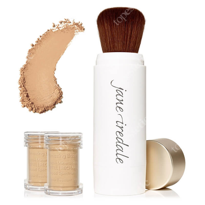 Jane Iredale Amazing Base Brush SPF 20 Sypki puder mineralny z pędzlem (kolor Honey Bronze) 5 g