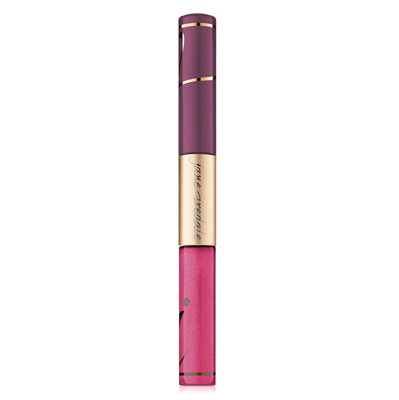 Jane Iredale Lip Fixation - Stain/Gloss Pomadka długotrwała, nawilżająca z błyszczykiem 6 ml (kolor Fetish)