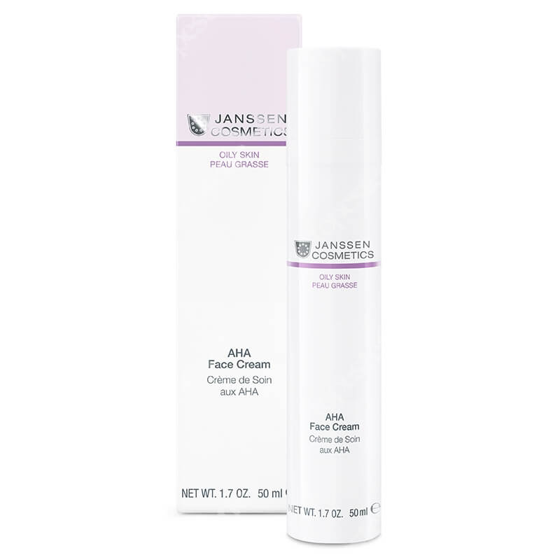 Janssen Cosmetics AHA Face Cream Rewitalizujący krem - żel 50 ml