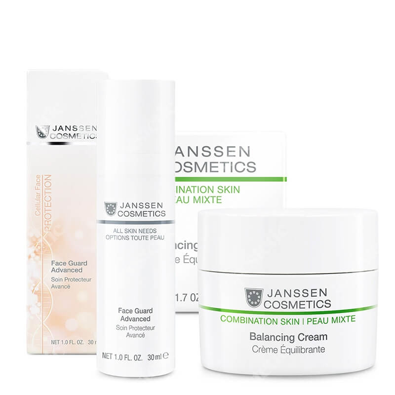 Janssen Cosmetics Balancing Set ZESTAW Beztłuszczowy koncentrat 30 ml + Krem normalizujący na dzień 50 ml