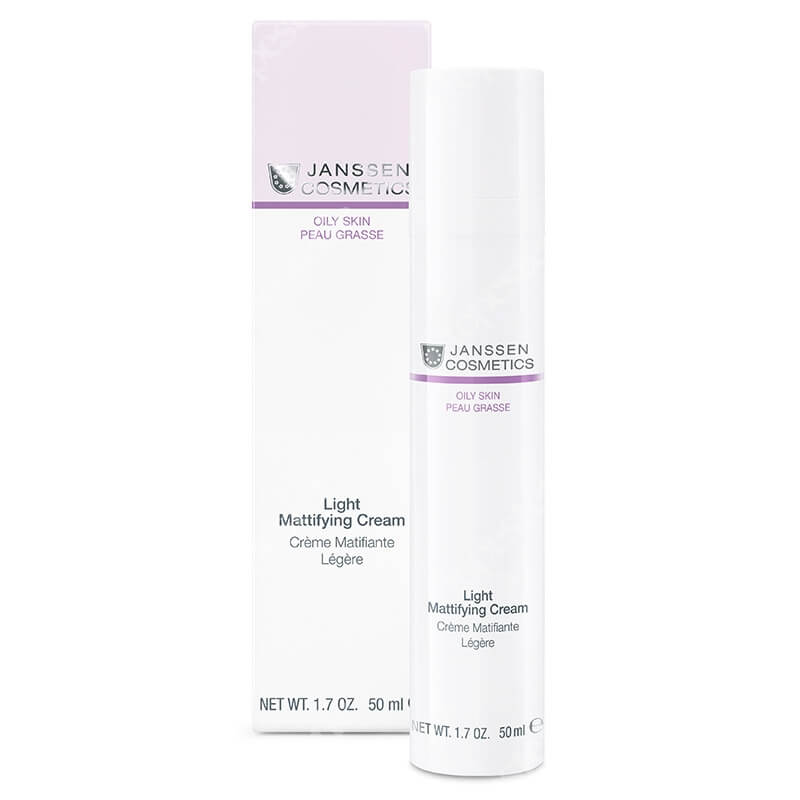 Janssen Cosmetics Light Mattifying Cream Lekki krem matujący 50 ml