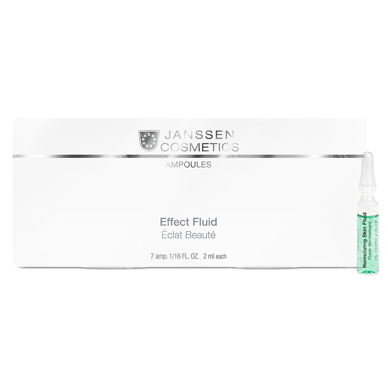 Janssen Cosmetics Normalizing Skin Fluid Ampułka do skóry tłustej, zanieczyszczonej 7x2 ml