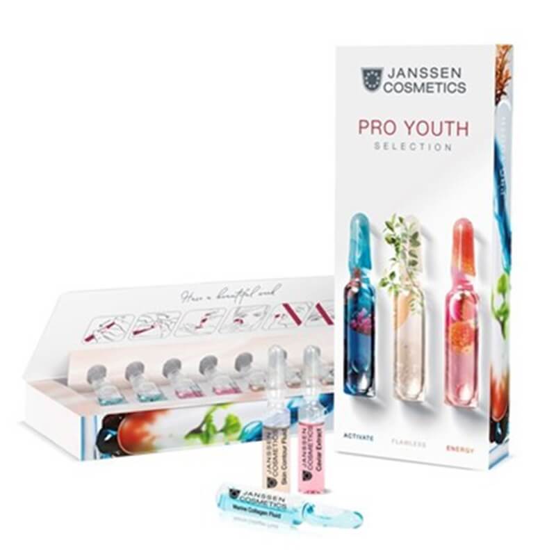 Janssen Cosmetics Pro Youth Selection 7 dniowa kuracja przeciwstarzeniowa w ampułkach 7x 2 ml